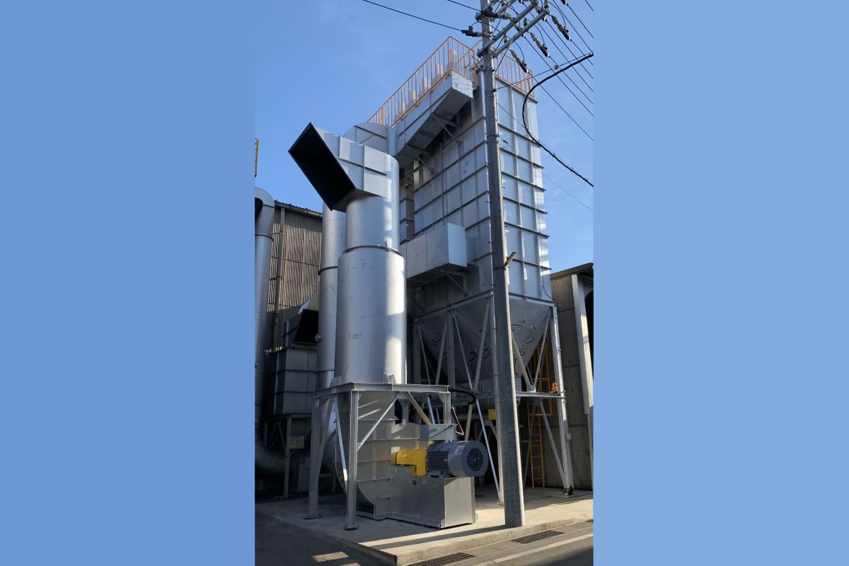 トラフト｜砂処理集塵設備・1100㎥/min